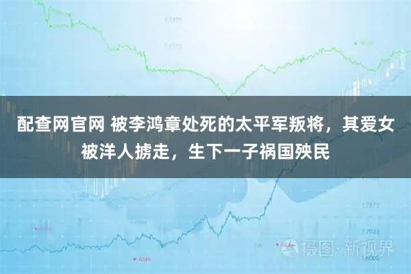 配查网官网 被李鸿章处死的太平军叛将，其爱女被洋人掳走，生下一子祸国殃民